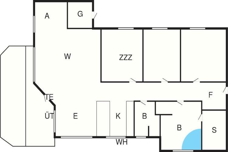 Four-Bedroom Holiday Home In Grossenbrode 1 Extérieur photo